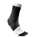 Mcdavid 433 - Ankle Support Mesh With Straps - Breathable Non-Neoprene Compression Ankle Support - Black or White