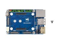 Waveshare CM4-IO-BASE-A Mini Base Board (A) Designed for Raspberry Pi Compute Module 4 Suitable for Evaluating The Raspberry Pi CM4 Or Being Integrated Into End Products