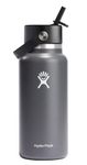 Hydroflask W32BFS010 32 Oz Wide Flex Straw Cap Stone