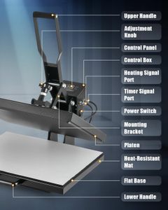 CREWORKS 16x20 Heat Press Machine – Digital Sublimation Transfer