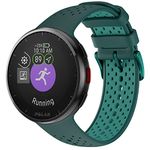 Polar Pacer Pro Advanced Ultra-Light GPS Fitness Tracker Smartwatch for Runners with Training Program & Recovery Tools; S-L, for Men or Women, Teal-Green