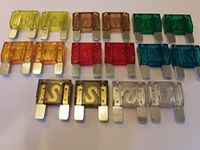 16 X MAXI BLADE FUSES SET FOR CARS VANS TRUCKS MOTORHOMES AND MORE (16 PACK)