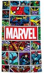 Jay Franco Marvel Comics Avengers Vintage Comic 86cm x 162cm 100% Large Cotton Beach Towel