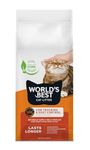 WORLD'S BEST CAT LITTER Low Tracking & Dust Control Multiple Cat Unscented 32-Pounds