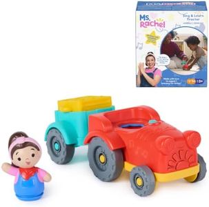 Ms. Rachel Sing & Learn Tractor, Interactive Toy with Sounds & Figure