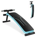 GYMAX Adjustable Sit up Bench, Fold