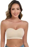 ANGOOL Strapless Bras for Women Wir
