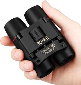 Ncry Modern Compact Lightweight Binoculars,Mini Pocket Folding Binoculars for Bird Watching,Outdoor Hunting,Travel with Strap Bag-1PCS (Modern)