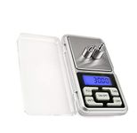 Mengshen Digital Pocket Jewelry Scale High Precision Milligram Scale Steelyard 1.1lb/500g (0.01g) Reloading for Jewelry and Gems Small Electronic Scale