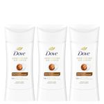 Dove Advanced Care Antiperspirant Stick for women Shea Butter for 48-Hour Protection, Cruelty-Free Women's Antiperspirant, 74g (Pack of 3)