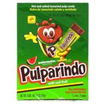 Pulparindo Watermelon 20 Pieces/Mexican Candies, Sweet & Spicy Tamarind Pulp Fruit Candy Bars