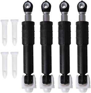 WH01X20826 Washer Shock Absorber Kit Fit for GE Washer Damper Shock Replaces WH01X10343 AP4265856 WH01X10385 WH01X10425 AH1482318 EA1482318 WH01X10260 PS1482318 - with 4 Shocks and 4 Pins