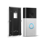 New Ring Battery Video Doorbell (2024 release) + No Drill Mount | DIY Wireless Doorbell Security Camera | Head-To-Toe View, Easy installation (5min) | 30-day free trial of Ring Protect