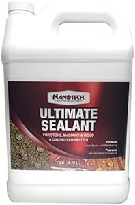Nanotech Surface Solutions Ultimate Sealant - Water Repellent Invisible Penetrative Coating for Concrete, Masonry, Clay, Limestone, Sandstone, Cantera, SiO2 Water Based Fast Curing, 1 Gallon (128 Oz.)