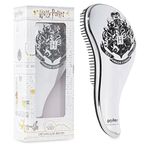 Harry Potter Detangling Hair Brush, Detangling Hair Brush, Gift Idea for Women and Girls, Official Accessory (Silver)