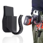 Cordless Drill Holster,Multifunctional Belt Holder with Safety Rope,Crush And Fall Resistant,Anti Drop Drill Hook,for Cordless Impact Drills And Wrench Tools