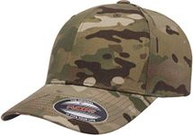 Flexfit Mens Men's Multicam Cap, Multicam, Large-X-Large