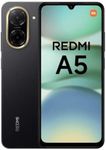 Xiaomi Redmi A5 4G Smartphone, 3+64GB, Black, 6.88" Large Screen, 32MP Main Camera, 5200mAh Battery (typ), No Charger Included