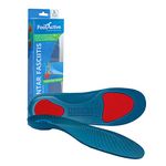 FootActive Plantar Fasciitis Insoles - L- 9/10.5 UK Blue