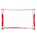 Hy-Pro 8ft x 5ft Box Soccer Goal, Collapsible, Quick Set up, Portable, Carry Bag and Secure Pegs