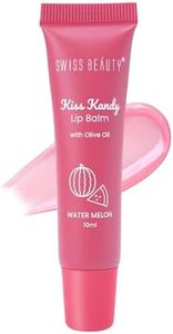 Swiss Beauty Kiss Kandy Lip Balm with Olive Oil | Moisturising | Non-Sticky | Soft & Smooth Lips | Shade - Water Melon, 10ml