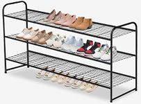 AOODA Long 3 Tier Metal Shoe Rack f