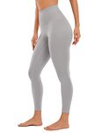 CRZ YOGA Butterluxe High Waisted Lounge Legging 25" - Workout Leggings for Women Buttery Soft Yoga Pants Gull Gray X-Large