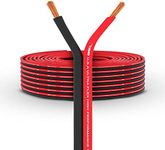 DS18 SW-10GA-100RB 10-GA Ultra Flex Speaker Wire Red and Black 100 Ft - Speaker Cable for Audio Applications