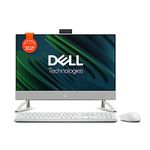 Dell All in One Inspiron 5410, Intel Core i3-1215U/8GB/256GB/23.8"/Windows 11 Home FHD AG Pro Wireless Keyboard + Mouse/3 Years Onsite Hardware Service/White/5.39Kgs