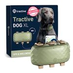 Tractive XL GPS Dog Tracker, Up To 1 Month Battery, Market leader, Worldwide real-time location tracking, Escape Alerts, Monitor Activity & Get Health Alerts