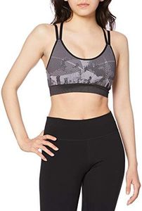 adidas Am Pk FLW Bra - Women's Sports Bra, Womens, Sports Bra, FT2689, Black, S