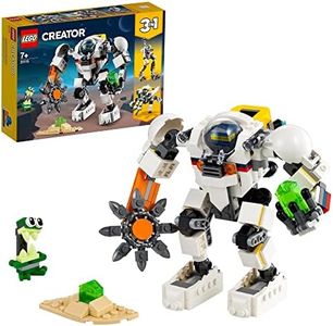 LEGO® Creator 3in1 Space Mining Mech 31115 Building Kit Featuring a Mech Toy, Robot Toy and Alien Figure