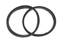 AJS spares- PREETHI Mixer Jar Lid Gasket/Ring, Medium (Rubber) (11 cm, 2 Units)