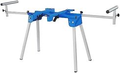 KASTFORCE KF3001 Portable Miter Saw Stand 500 lbs /226kg Loading Capacity Heavy-Duty With Max Mounting Base Size 24" x 19" /610x483mm Available for Miter Saws from 8" to 12" Slide Compound