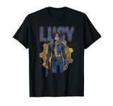 Fallout TV Series Lucy MacLean Halftone Vault 33 T-Shirt