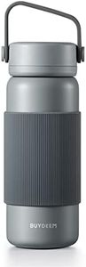 BUYDEEM CD1011 Thermos Tea Bottle Vacuum Flask with Removable Infuser (Grey)