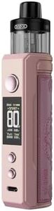 VOO'POO Kit Drag X2 80W Vape 5ml Cartucho PnP X Pod Bobina PnP X Coil 18650 Batería (Paquete sin batería) Vaporizador DTL (rosa brillante) - No Nicotine