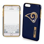 Forever Collectibles Los Angeles Rams iPhone 5 / iPhone 5s / iPhone 5SE Dual Hybrid Cover