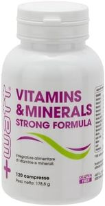 Vitamins & Minerals Strong Formula - Integratore Alimentare di Vitamine a Minerali - Formato: 120 compresse