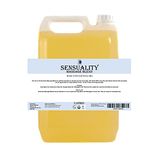 Mystic Moments | Sensuality Aromatherapy Massage Oil Blend 5 litres - Natural Massage Blend Made with Essential Oils for Spa & Massage Therapy