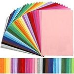 Kesoto 300 Sheets Tissue Paper 30 Mixed Colors Gift Wrapping Paper Sheets Crepe Paper Art Tissue Paper for DIY Gift Boxes Fillers Gift Boxes Decoration Wedding Party - 7.9 x 11.4 inches