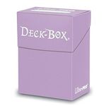 Ultra Pro Non-Glare Solid Deck Box (Lilac)