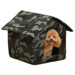 MUYYIKA Cat House, Cat Cave, Outdoor Winter Proof, Cat House, Insulated for Outdoors, Winter, Waterproof, Weatherproof, Foldable Pet House for Cats, Small Pets