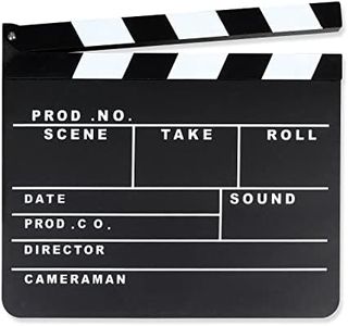 Schramm® Flap réalisateur 30x27cm Flap réalisateur Flap scène Flap Flap Hollywood Tableau Noir clapbaord Flaps réalisateur Flaps Film