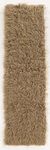 Linon 1400gram Mushroom Wool Shag 2'4" X 8'6" Runner New Flokati Rug, 2' x 8'