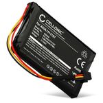 CELLONIC® GPS Battery Replacement for TomTom Go Essential/Go 6100 / Go 620 / Go 610 / Go 600 | (4FA60) AHA1111107, AHA11111010, P6 1100mAh Capacity SatNav Sat Nav Navi Power Pack