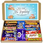 New Home Gift | Mega Variety Housewarming Chocolate Gift Selection Box | Large Letterbox Chocolate Hamper | Gifts for Men, Gifts For Women, Gifts For Kids (New Home, Full Size)