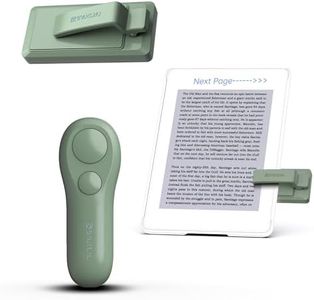 SK SYUKUYU RF Remote Control Page Turner for Kindle Reading Ipad Surface Comics, iPhone Android Tablets Reading Novels Taking Photos (Green), SKPT01