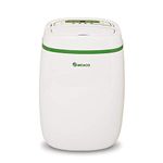 Meaco 12L/Day Low Energy Dehumidifier for home With Air Purifier Hepa Filter, Timer Function, for Damp and Condensation Mould Removal Laundry Drying Exclusive 3 Year Warranty 12 Litre