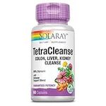 Solaray Guaranteed Potency Tetra Cleanse, Capsules, 60 Count